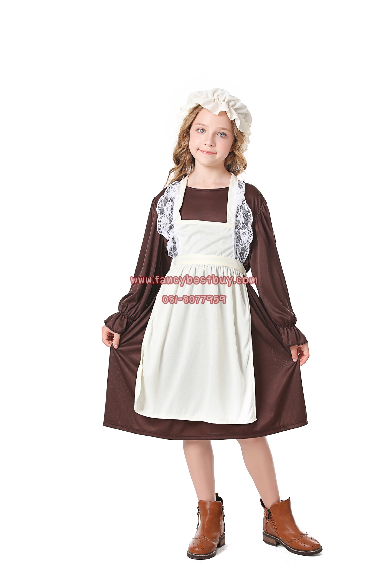 ชุดประจำชาติเบลเยี่ยม ชุดเบลเยี่ยม Belgium Costume Size S 110-120, M 120-135, L135-145