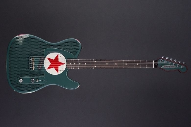 James Trussart Red Star SteelCaster w/ Arcane Tele Pickups