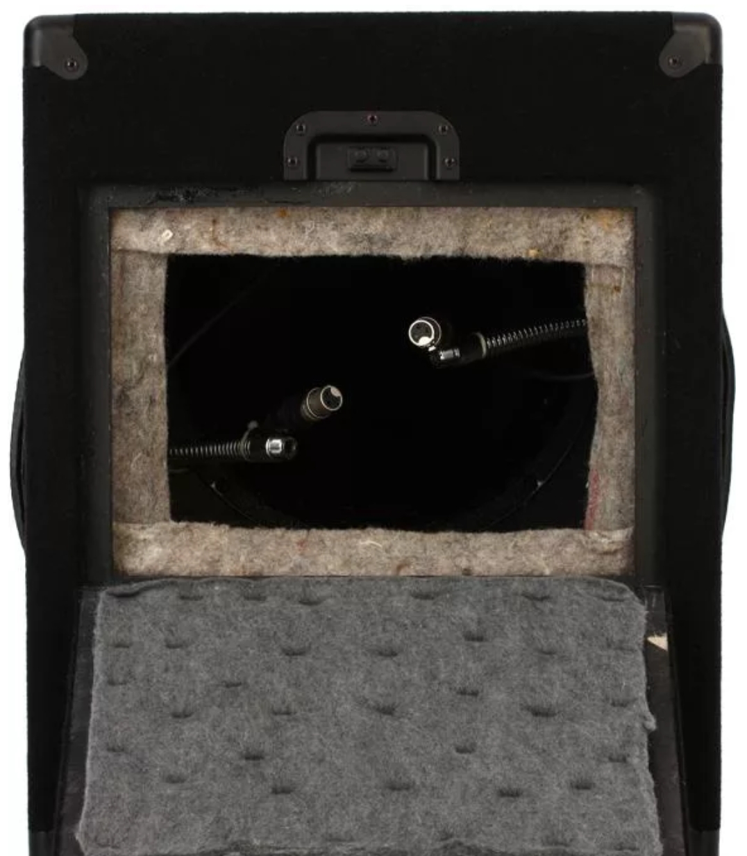 Rivera Silent Sister 75-watt 1x12 Isolation Cabinet - Black