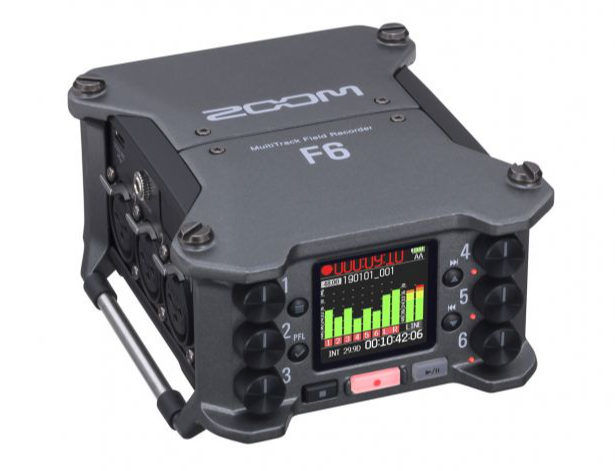 Zoom F6 Multi-Track Field Recorder