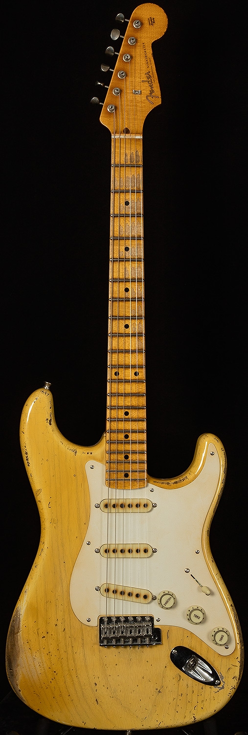 Fender Custom Shop Masterbuilt Dealer Select Wildwood 10 57 Stratocaster - Faded Nocaster Blonde