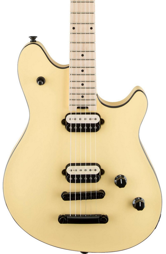 EVH Wolfgang Special Tunamatic Bridge Electric Guitar Vintage White