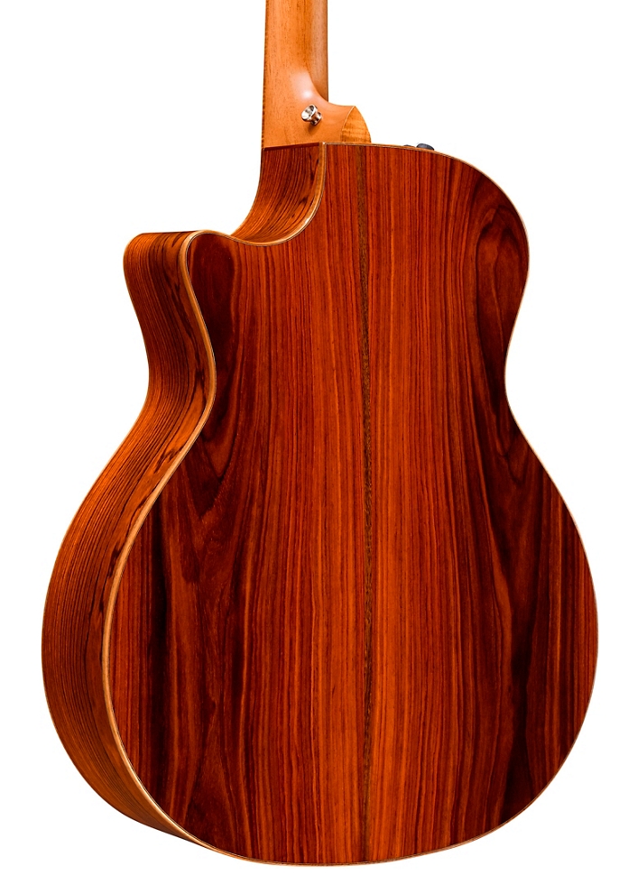 Taylor Custom Grand Auditorium 12-Fret #11090 Sinker Redwood and Cocobolo Acoustic-Electric Guitar Natural