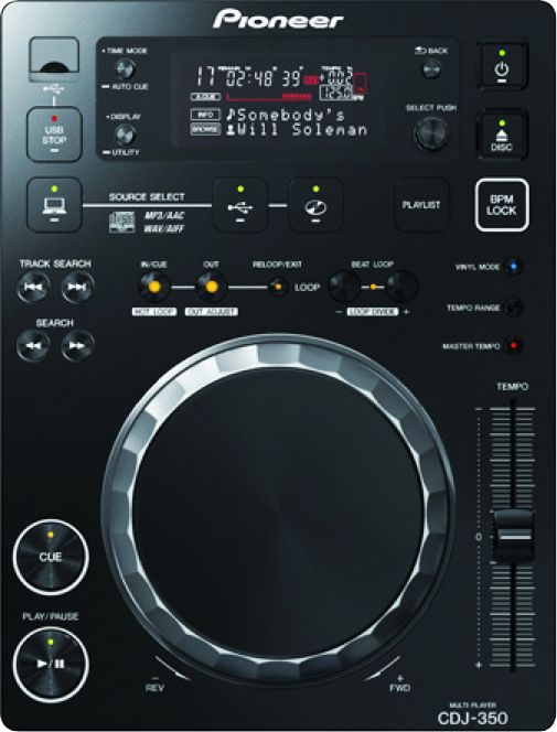 Pioneer CDJ-350 Digital Multi Player