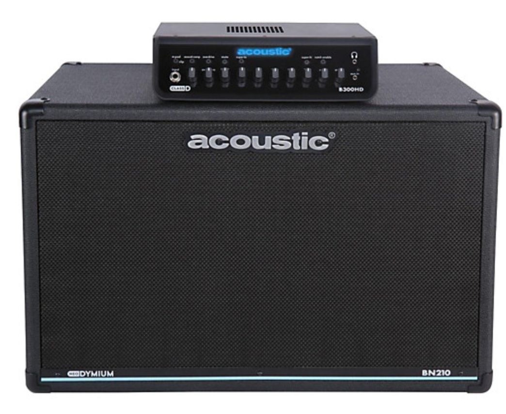 Acoustic B300HD 300W Bass Amp Head
