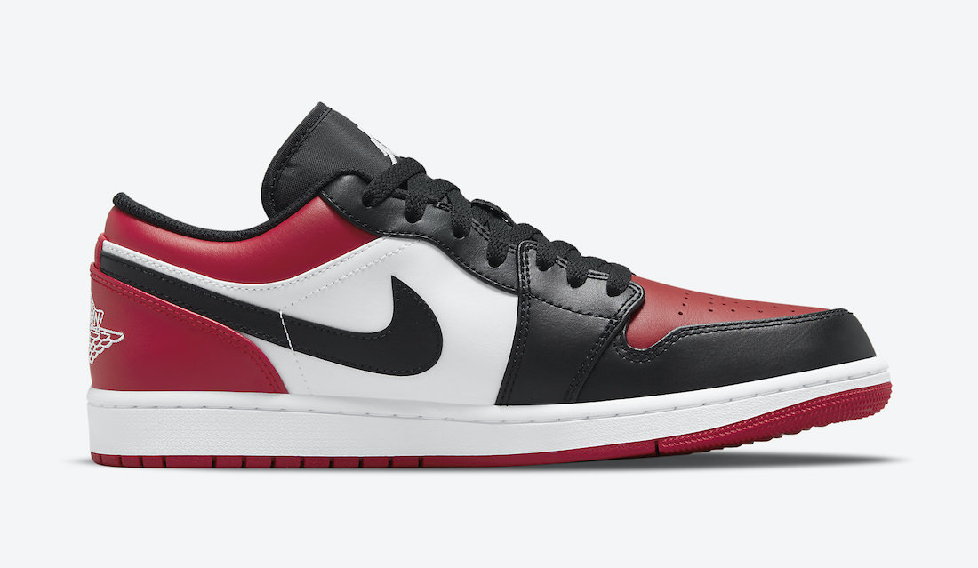 Nike Air Jordan 1 Low Bred Toe