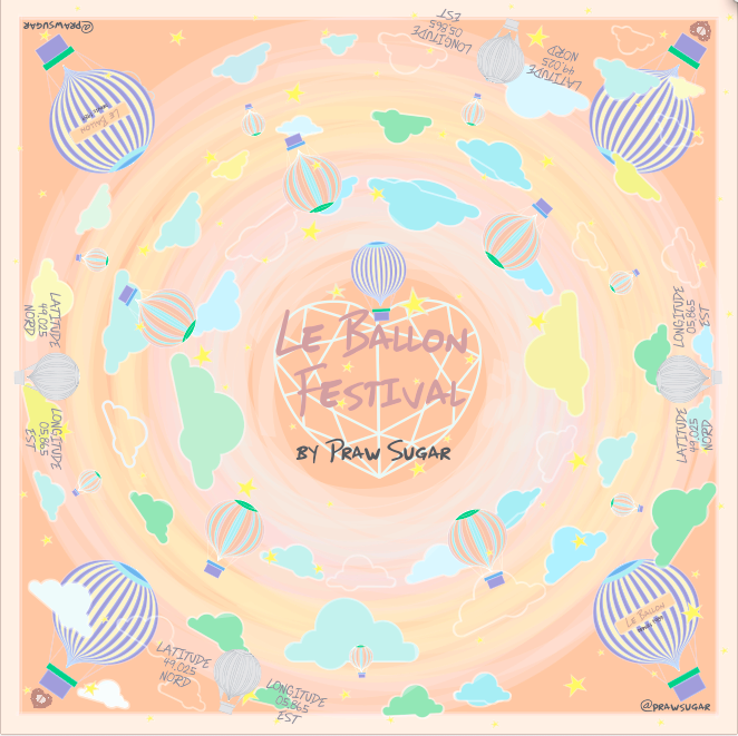 Le Ballon Festival Scarf