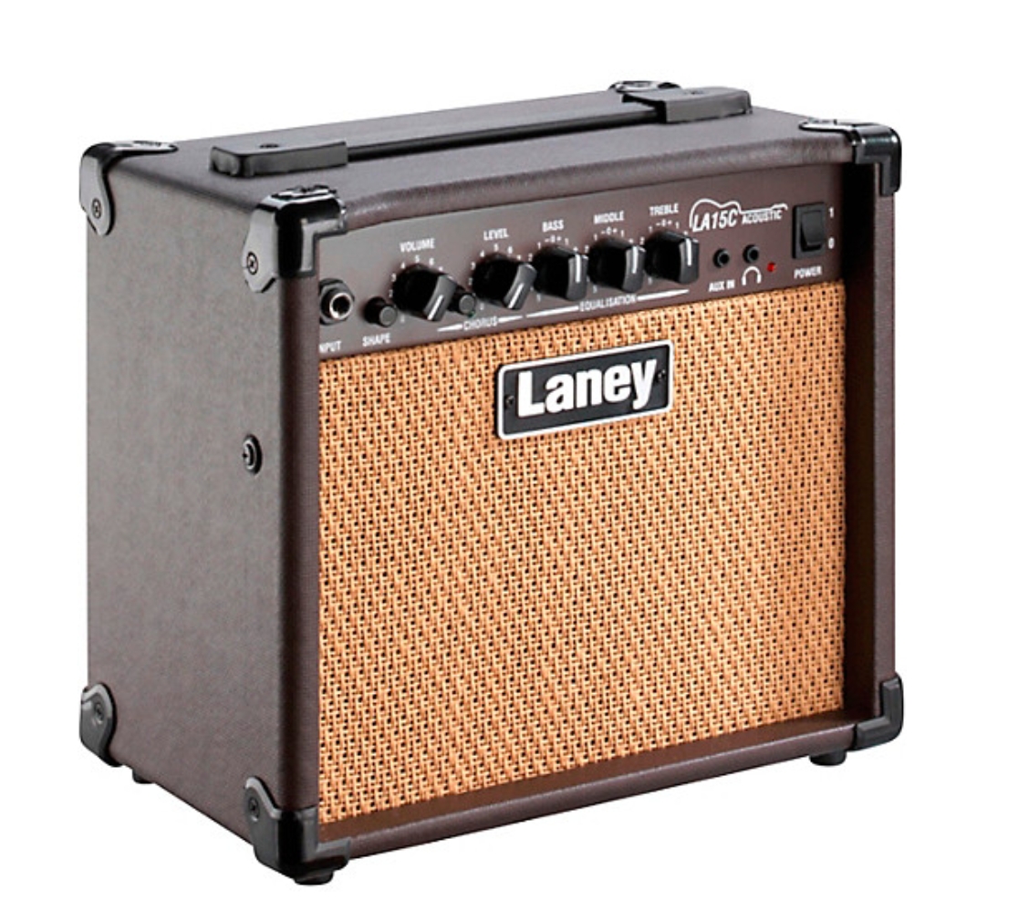 Laney LA15C 15W 2x5 Acoustic Combo Amp Brown