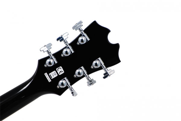 DiPinto Bacchus Semi-Hollow Guitar Black