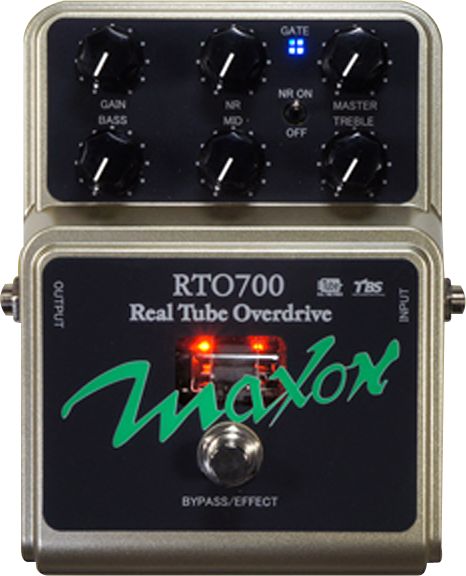 Maxon RTO700 Real Tube Overdrive Guitar Effects Pedal