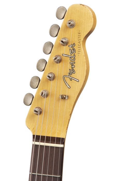 Fender Custom Shop 1961 Telecaster Relic Ash Electric Guitar Master Built by Dale Wilson Transparent White Blonde