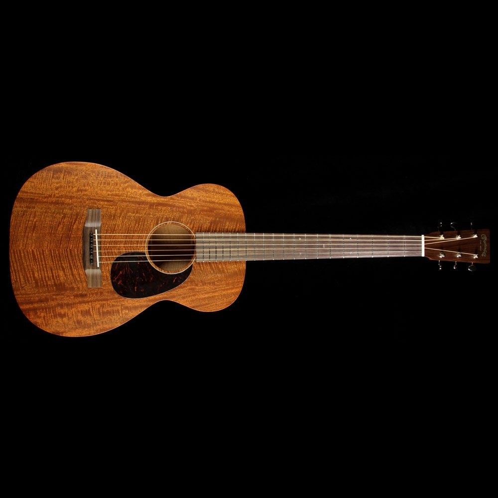 Martin Custom Shop 0-15 14-Fret Flamed Mahogany Acoustic Guitar - Natural