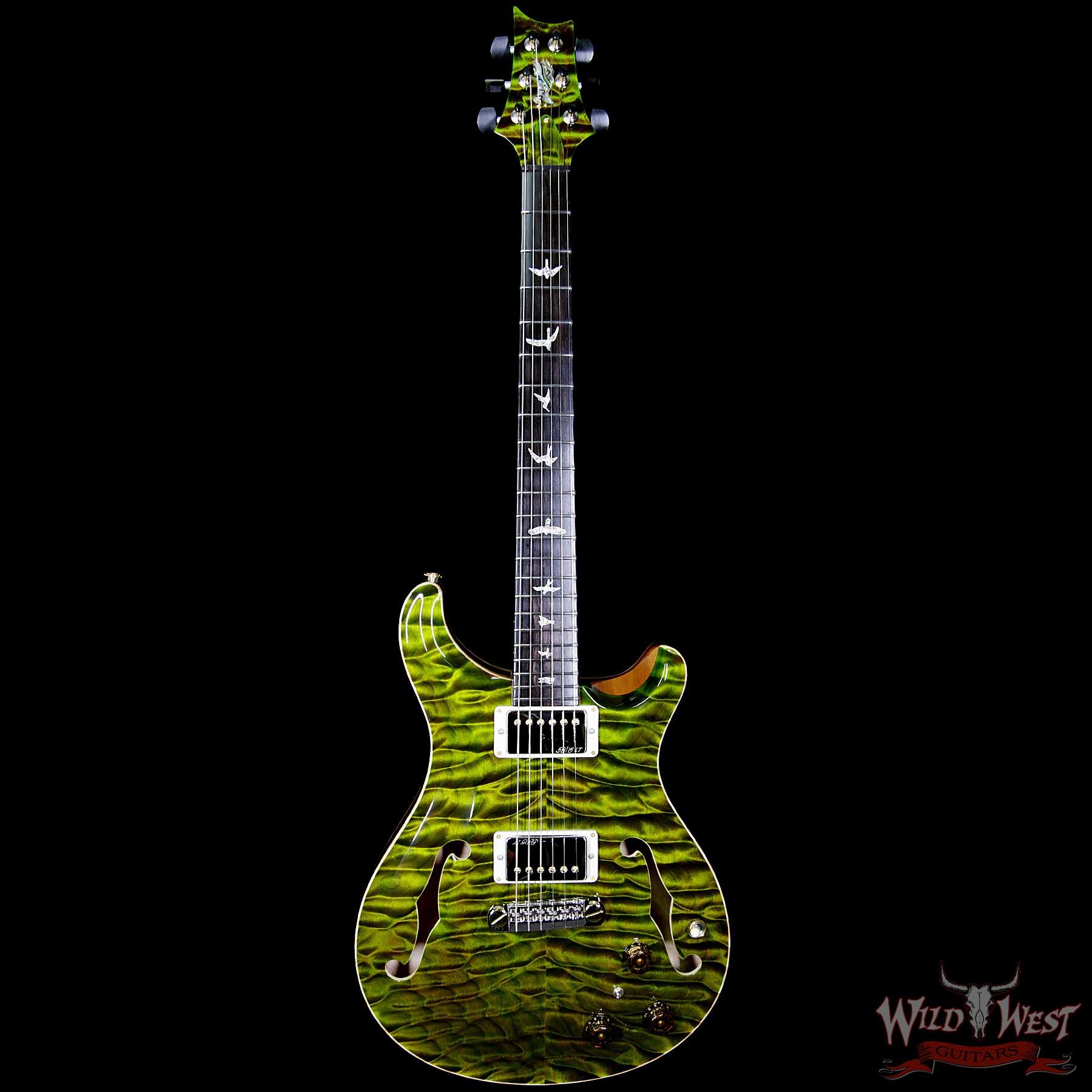 PRS Private Stock Hollowbody II - Bull Frog High Gloss Nitro No.PS6698