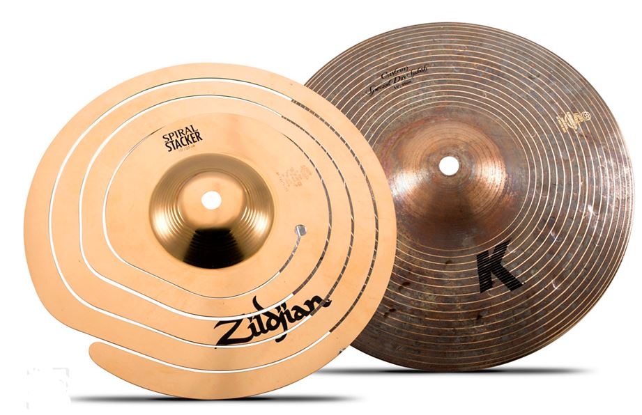 Zildjian 10 Spiral + 10 K Custom Special Dry Stacker