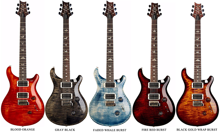 PRS Custom 24 Electric Guitar East Indian Rosewood Fretboard