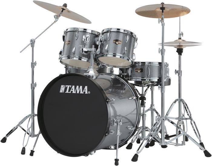 Tama Imperialstar 5-Piece Drum Kit with Cymbals Black