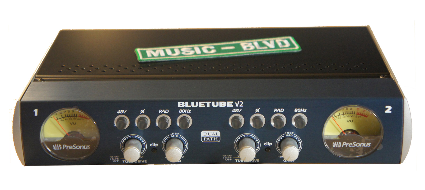 PreSonus BlueTube DP V2 2-Channel Mic/Instrument Tube Preamp