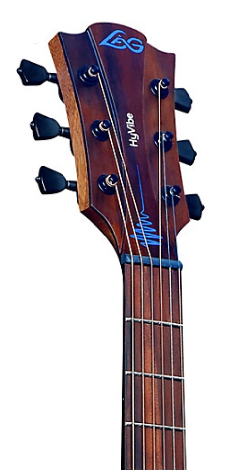 Lag Guitars Tramontane HyVibe THV10DCE Dreadnought Acoustic-Electric Smart Guitar Natural