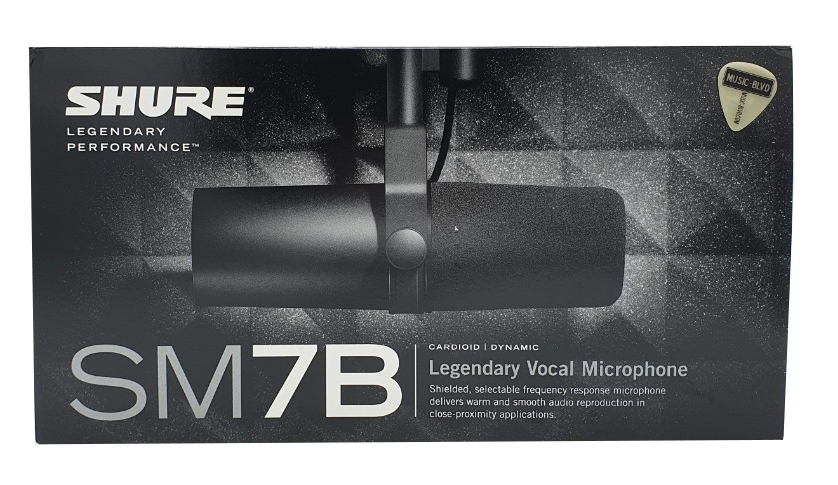 Shure SM7B Cardioid Dynamic Vocal Microphone