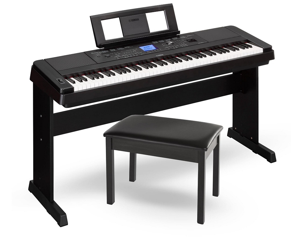 Yamaha DGX-660 88-Key Portable Grand Piano with Bench