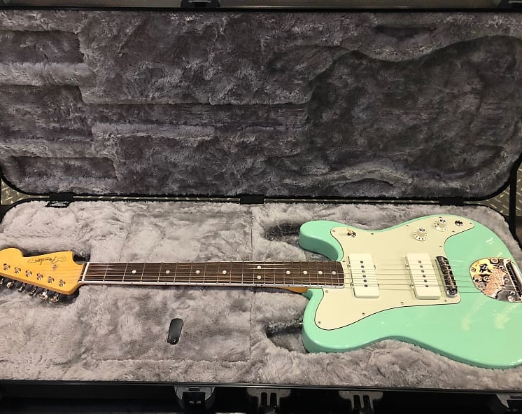 Fender Limited Edition Parallel Universe Series Jazz Tele Surf Green 2018