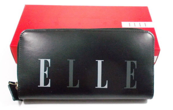 กระเป๋าสตางค์ ELLE ดำ ใหม่ แท้