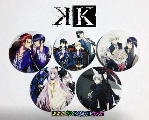 เข็มกลัด K Project ชุด1