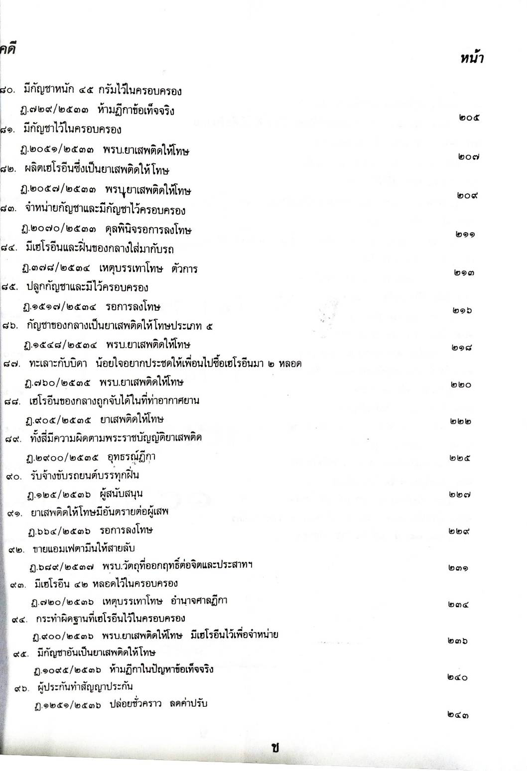 108 คดียาเสพติด (หนังสือเก่า มือ1)
