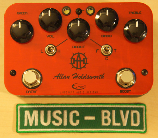 Rockett Pedals Allan Holdsworth Overdrive/Boost Guitar Effects Pedal