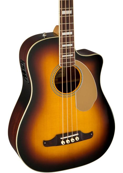 Fender Kingman Bass SCE Acoustic-Electric Bass - 3-Color Sunburst