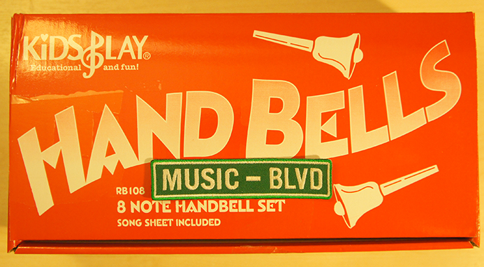 Kids Play 8-Note Handbell Set