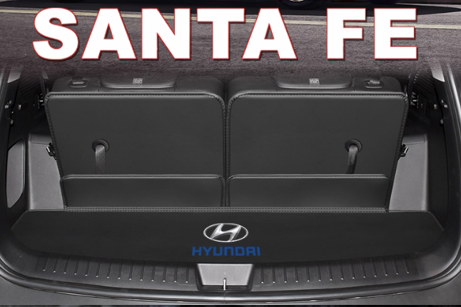 พรมท้าย Hyundai SANTA FE Hybrid ฮุนได ซานตา เฟ่