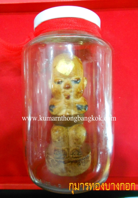 กุมารทองโคตรเฮี้ยน มหาเฮง ขนาดบูชาใหญ่ในโหล ครูบาชัยชนะ สำนักสงฆ์พุทธอริยะรังษี บ้านคำภู จ.บึงกาฬ