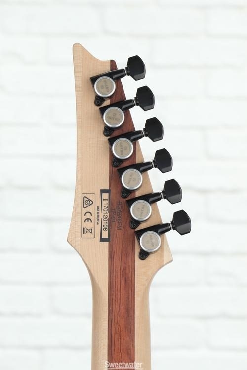 Ibanez RGA Iron Label RGAIX6FM - White Frost Flat