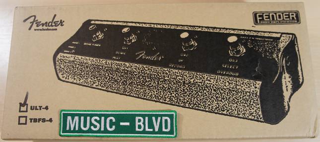 Fender ULT-4 4-Button Footswitch for G-Dec 30 and B-Dec 30