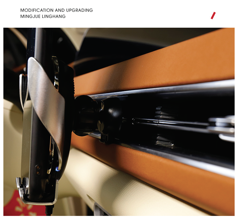 ที่จับโทรศัพท์เต็มชิ้น ตรงรุ่น รถยนต์ไฟฟ้า ORA Good Cat