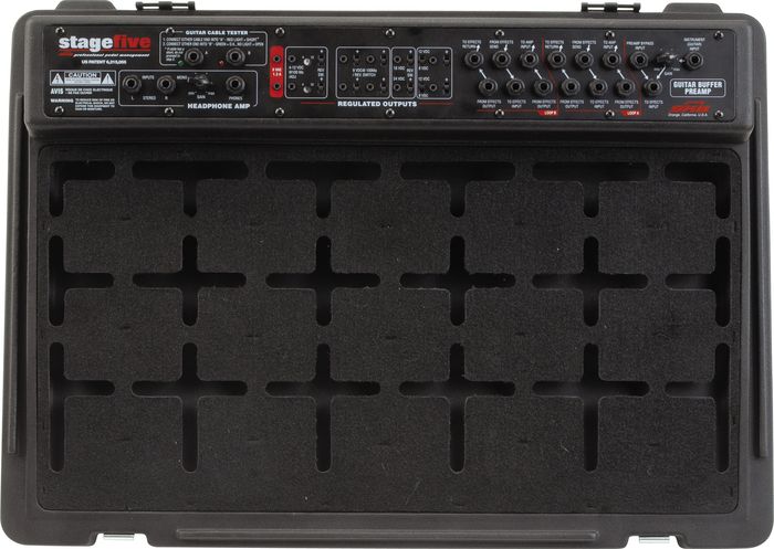 SKB SKB-PS-55UK Stagefive Professional Pedalboard - (UK Version)