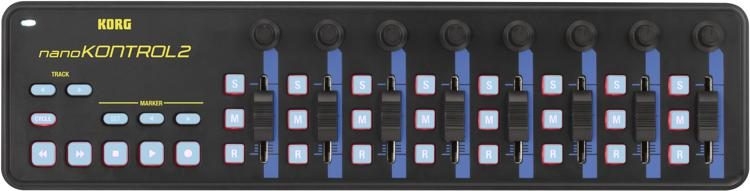 Korg nanoKONTROL2 - Blue/Yellow Limited Edition