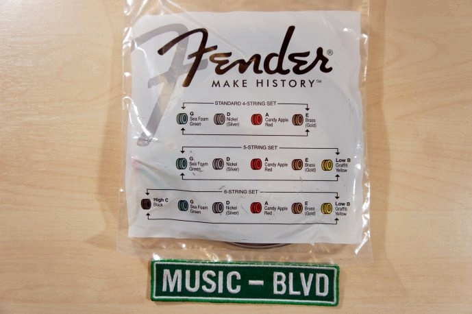 Fender 9050M Stainless Steel Flatwound Long Scale Bass Strings - Medium