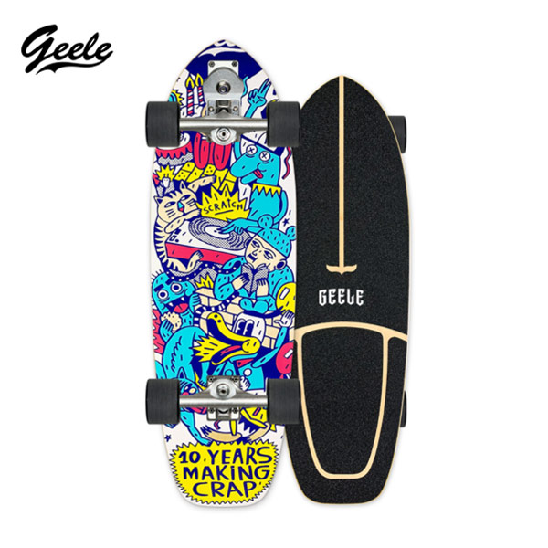 Geele S7 29.6inch Surfskate - เซิร์ฟสเก็ตจีลี (S7 29.6นิ้ว)