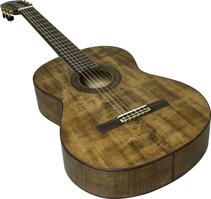 Manuel Rodriguez Model A Maple Nylon String Acoustic Guitar - Vintage finish