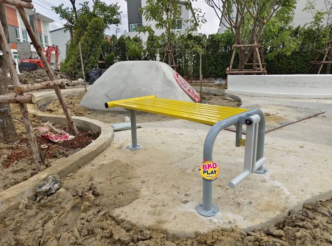 เครื่องออกกำลังกาย กลางแจ้ง ชุดอุปกรณ์ บริหาร หน้าท้อง แบบนอน ซิทอัพคู่ ลานกีฬา อเนกประสงค์ สนามกีฬา สั่งผลิต7-15วัน