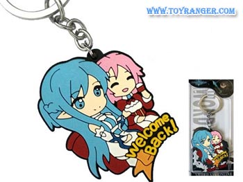 พวงกุญแจยาง Sword Art Online Asuna 29