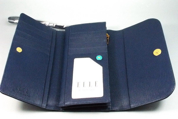 กระเป๋าสตางค์ ELLEกรมท่า ใหม่ แท้