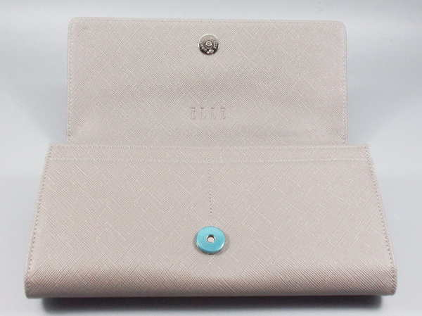 กระเป๋าสตางค์ ELLE เทา ใหม่ แท้