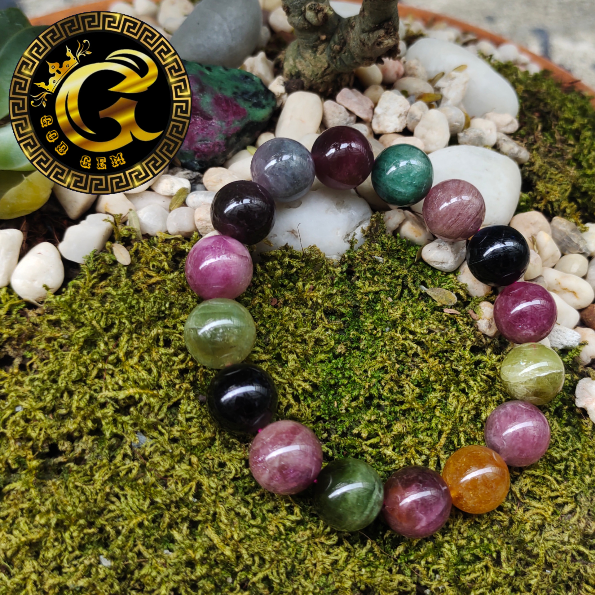 ข้อมือหิน ทัวร์มาลีน