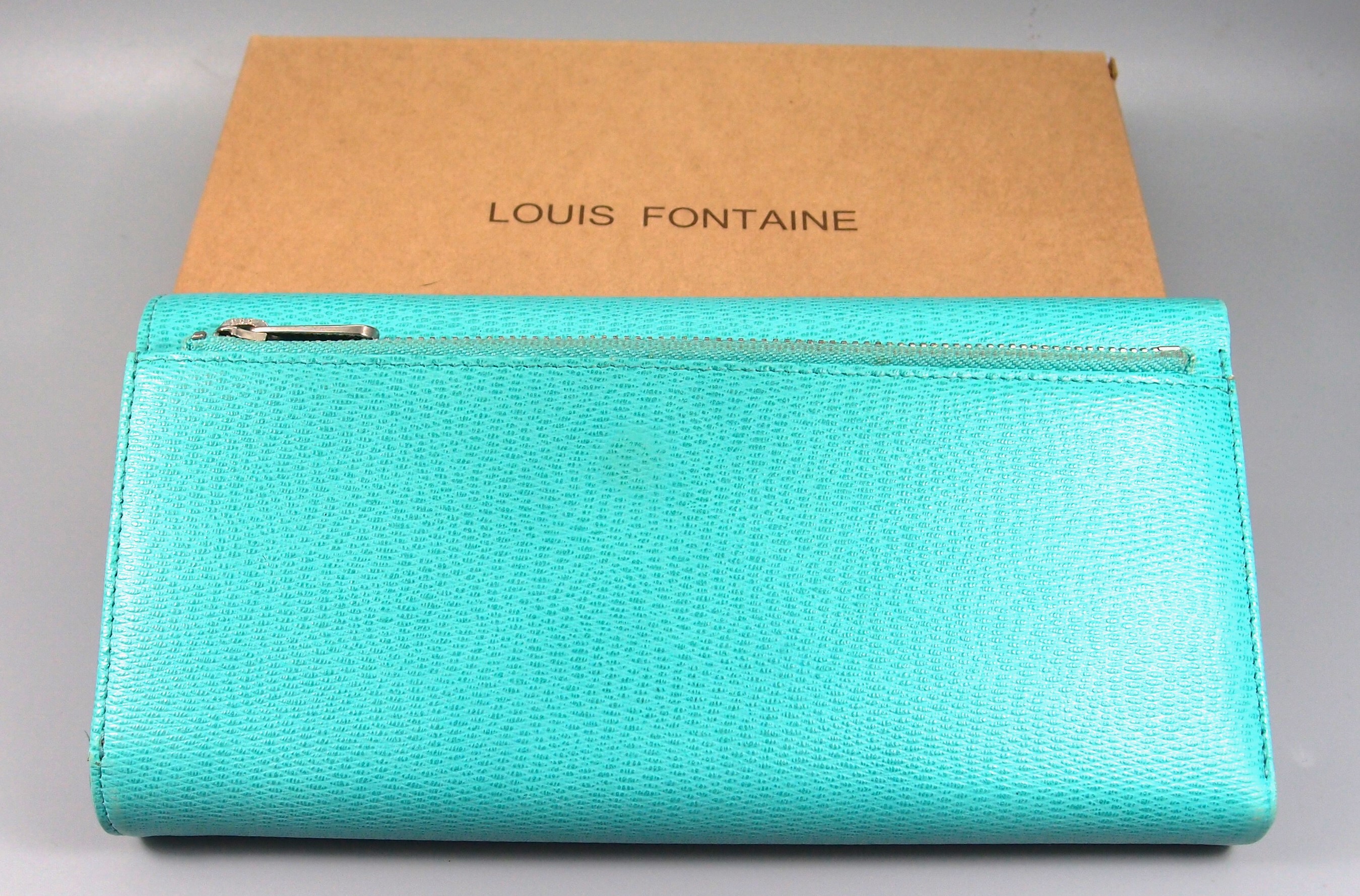 กระเป๋าสตางค์ LOUIS FONTAINE เขียวมะนาว ใหม่ แท้