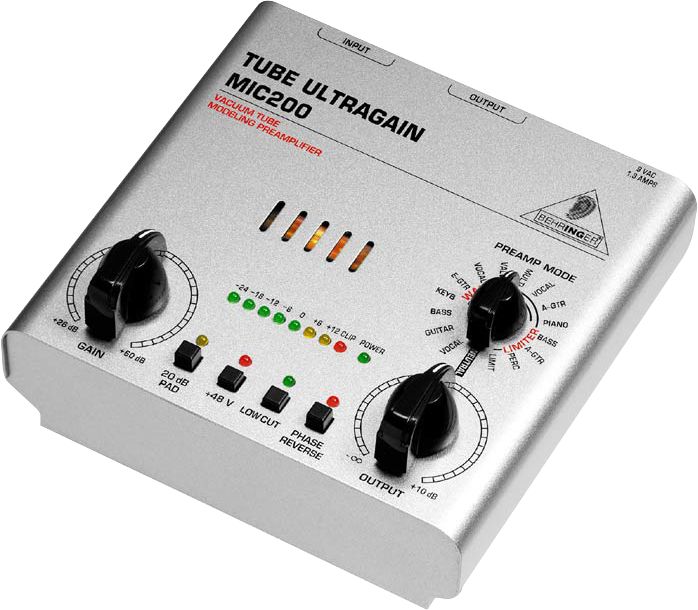 Behringer MIC200 Tube ULTRAGAIN Preamp