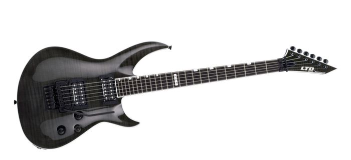 ESP Ltd Elite Horizon-3 FR Electric Guitar See Thru BlackSeymour Duncan