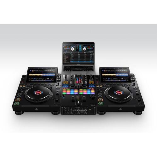 AlphaTheta CDJ-3000X High-Resolution Professional DJ Player (Black)